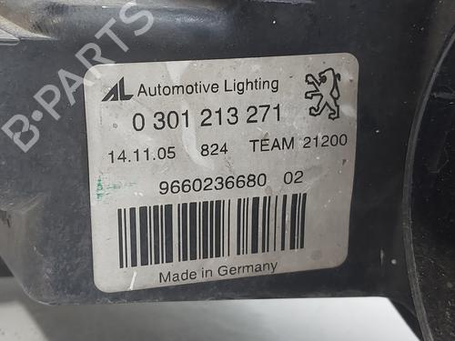 Left headlight PEUGEOT 407 SW (6E_, 6D_) 2.0 | BP24637872C28 