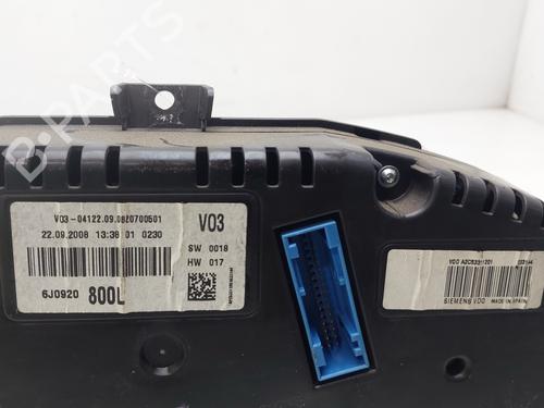 Instrument cluster SEAT IBIZA IV SC (6J1, 6P5)  | BP18033739C47 