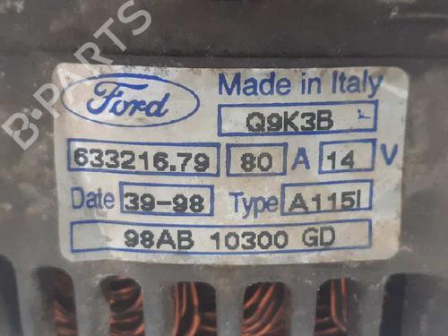 Alternator FORD FOCUS I (DAW, DBW) 1.6 16V | BP5180992M7 