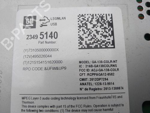 Radio OPEL ASTRA J (P10) | BP37434492E6 - Image 4