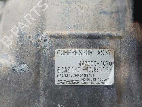 AC compressor MERCEDES-BENZ A-CLASS (W176) A 200 CDI / d (176.008) | BP27554472M34 