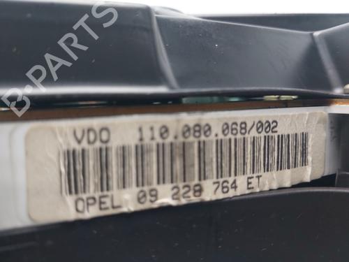 Instrument cluster OPEL ASTRA G Hatchback (T98) 2.0 DTI 16V (F08, F48) | BP32289832C47