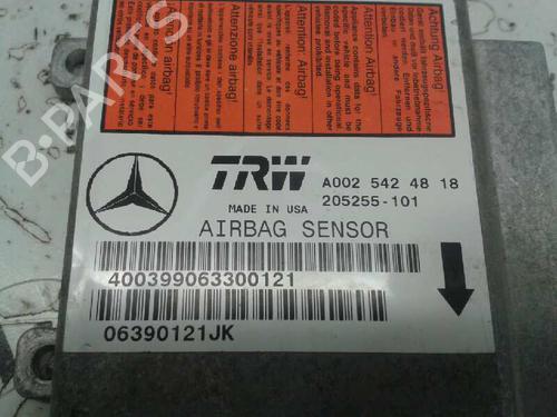 ECU airbags MERCEDES-BENZ A-CLASS (W168) A 160 (168.033, 168.133) | BP2893367M53 