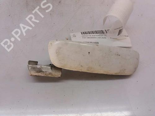 Used Front left exterior door handle FIAT SEICENTO / 600 (187_) 1.1 (187AXB, 187AXB1A, 187AXC1A02) (54 hp) 2873665