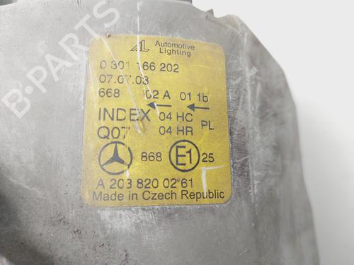 Right headlight MERCEDES-BENZ C-CLASS (W203)  | BP28314500C29 