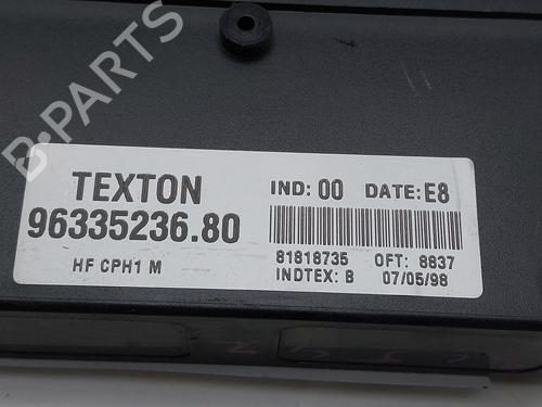 Comfort control module CITROËN XSARA (N1) 1.6 i | BP12418143M56 