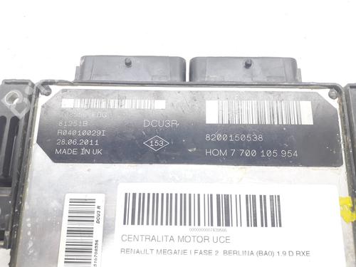 Engine control unit (ECU) RENAULT MEGANE I (BA0/1_) 1.9 dTi (BA08, BA0N) | BP10147223M57 