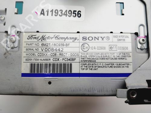 Radio FORD S-MAX (WA6)  | BP29903465E6 