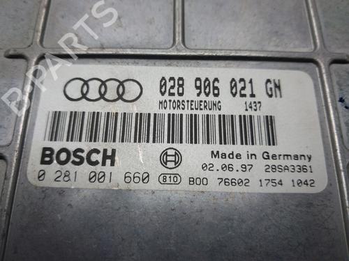 Engine control unit (ECU) AUDI A4 B5 (8D2) | BP28314474M57
