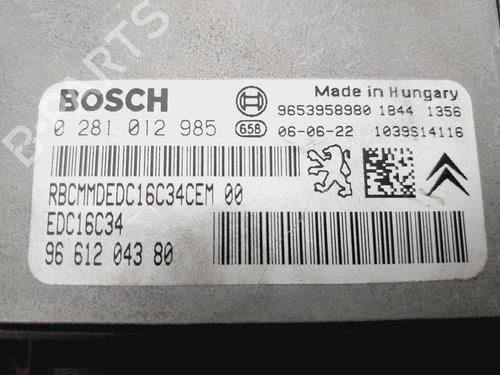 Computer motormanagement PEUGEOT 307 (3A/C)  | BP29967368M57 