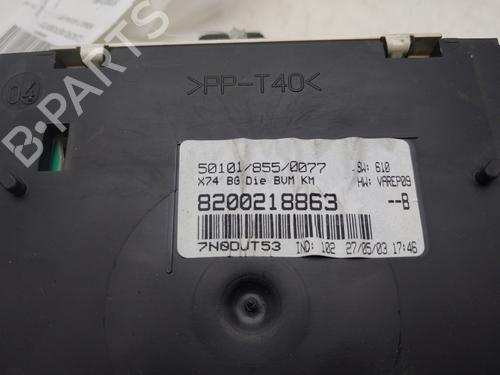 Instrument cluster RENAULT LAGUNA II (BG0/1_) 1.9 dCi (BG08, BG0G) | BP15357280C47 