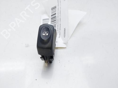 Left front window switch RENAULT MEGANE I Classic (LA0/1_) 1.4 16V (LA0D, LA1H, lA0W, LA10) (95 hp) 14455122