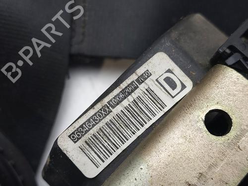 Front right seatbelt PEUGEOT 307 Break (3E) 1.6 HDi 110 | BP17612513I25 