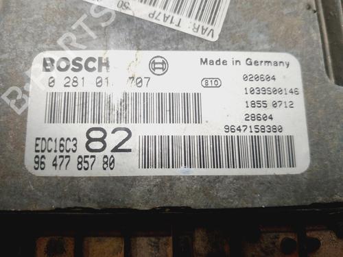 Engine control unit (ECU) PEUGEOT 206 Hatchback (2A/C) 1.4 HDi eco 70 | BP29751689M57 