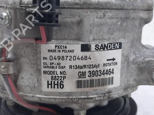 AC compressor OPEL ASTRA K (B16) 1.6 CDTi (68) | BP10963383M34 