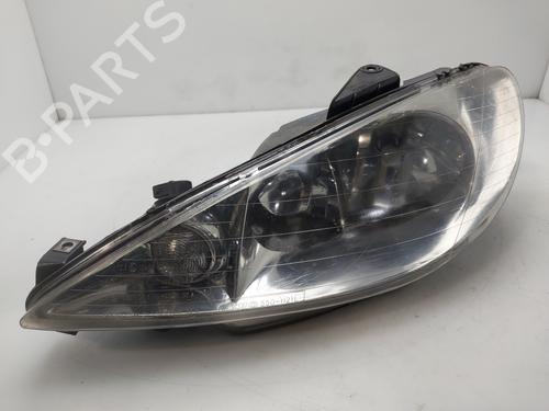 Used Left headlight Left headlight PEUGEOT 206 Hatchback (2A/C) 1.4 HDi eco 70 (68 hp) 33885328 33885328