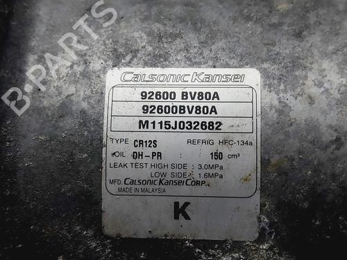 AC compressor NISSAN JUKE (F15)  | BP27322656M34 