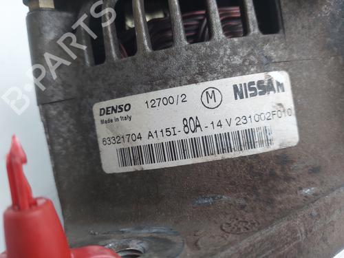 Alternator NISSAN PRIMERA Hatchback (P11) 1.6 16V | BP16365275M7 
