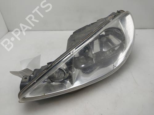 Used Left headlight Left headlight PEUGEOT 206 Hatchback (2A/C) [1998-2012] 33011385 33011385