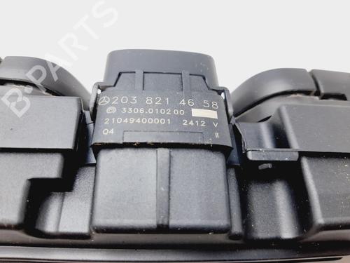 Warning switch MERCEDES-BENZ C-CLASS (W203) C 180 Kompressor (203.046) | BP22214216I22 