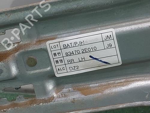 Rear left window mechanism HYUNDAI TUCSON (JM) 2.0 CRDi | BP12438837C24 