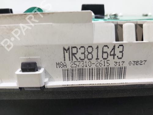 Instrument cluster MITSUBISHI PAJERO PININ I (H6_W, H7_W) 1.8 GDI (H66W, H76W) | BP11837933C47 