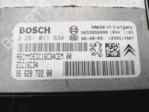 Engine control unit (ECU) PEUGEOT 307 SW (3H) | BP30709773M57