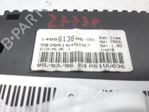 Instrument cluster PEUGEOT 807 (EB_) 2.2 HDi | BP10083948C47 