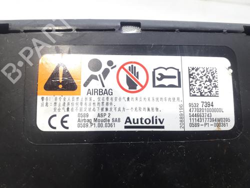 Left seat airbag PEUGEOT 206 CC (2D)  | BP10335604C13 