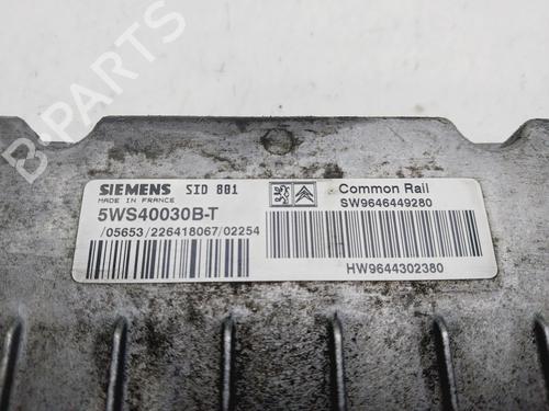 Engine control unit (ECU) PEUGEOT 307 (3A/C)  | BP27301404M57 