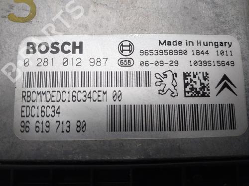Engine control unit (ECU) CITROËN C5 I (DC_) 2.0 HDi (DCRHZB, DCRHZE) | BP38317970M57 - Image 4