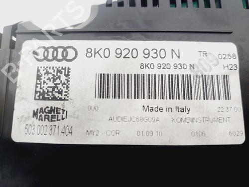 Instrument cluster AUDI A4 B8 (8K2) | BP30555543C47