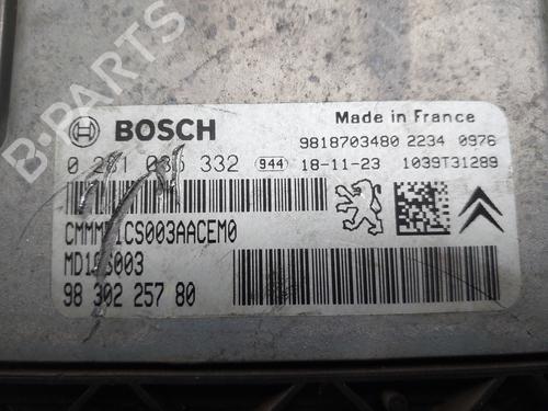 Engine control unit (ECU) PEUGEOT 208 I (CA_, CC_) 1.6 HDi | BP34714932M57 - Image 4