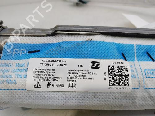 Left curtain airbag SEAT LEON (5F1)  | BP23139035C11 