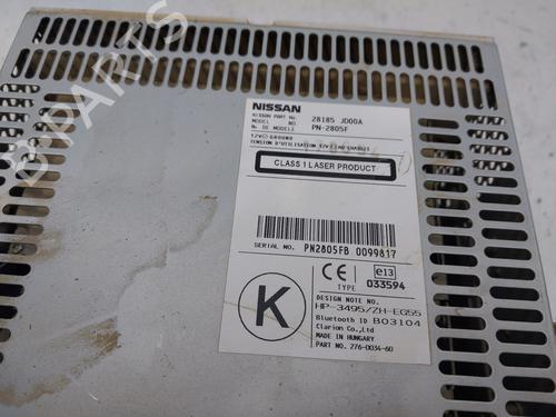 Radio NISSAN QASHQAI / QASHQAI +2 I (J10, NJ10, JJ10E) 1.5 dCi | BP14939574E6 