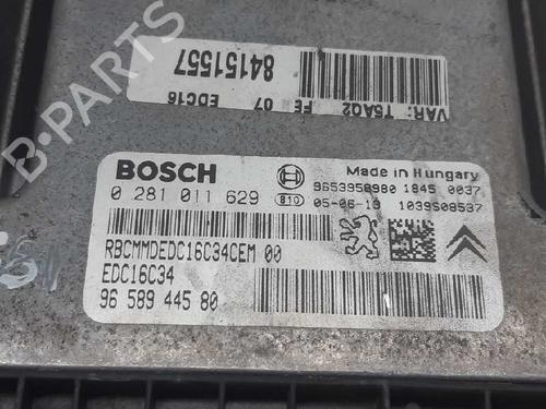 Engine control unit (ECU) PEUGEOT 307 Break (3E) 1.6 HDi 110 | BP4637911M57 