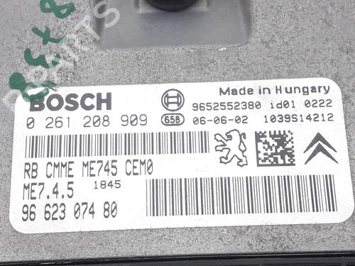 Engine control unit (ECU) PEUGEOT 307 CC (3B) 1.6 16V | BP10633325M57 