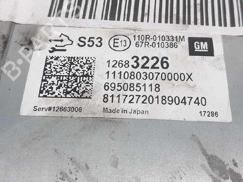 Engine control unit (ECU) OPEL CORSA E (X15)  | BP5821606M57 