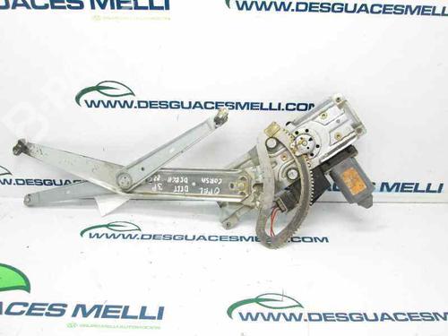 Used Front right window mechanism OPEL CORSA B (S93) [1993-2009]  2898108