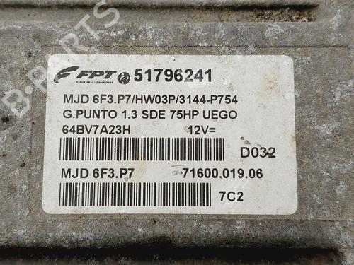 Engine control unit (ECU) FIAT GRANDE PUNTO (199_) 1.3 D Multijet | BP32772315M57 - Image 4