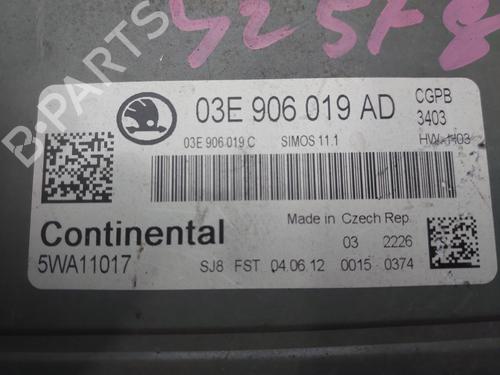 Engine control unit (ECU) SKODA FABIA II (542) | BP38045002M57 - Image 2