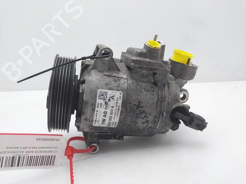 Used AC compressor VW POLO V (6R1, 6C1) 1.6 (90 hp) 17387141