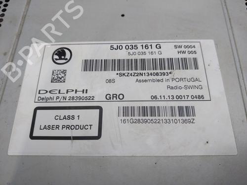 Radio SKODA FABIA II (542)  | BP17182485E6 