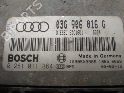 Engine control unit (ECU) AUDI A3 (8P1) | BP39385793M57 - Image 4