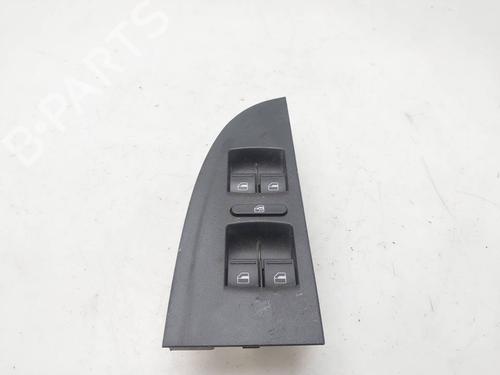 Used Left front window switch Left front window switch SEAT LEON (1P1) [2005-2013] 39881471 39881471