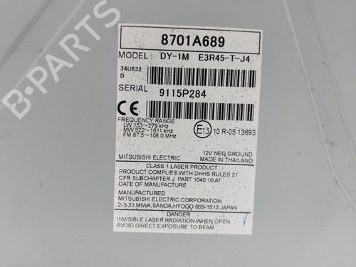 Radio MITSUBISHI ASX (GA_W_)  | BP26967260E6 