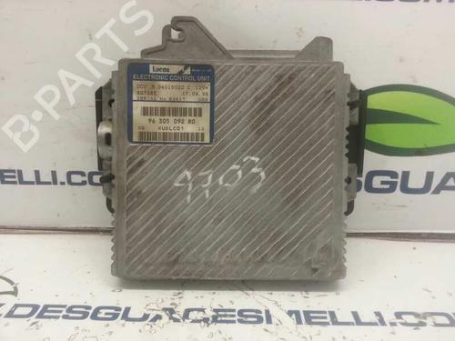Used Engine control unit (ECU) CITROËN XANTIA (X1_, X2_) 2.1 Turbo D 12V (109 hp) 2858102