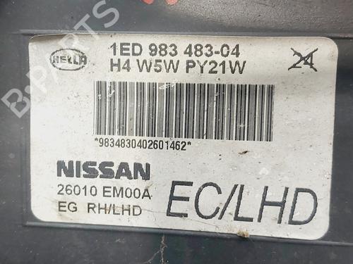 Right headlight NISSAN TIIDA Hatchback (C11) 1.6 | BP33201191C29 - Image 2