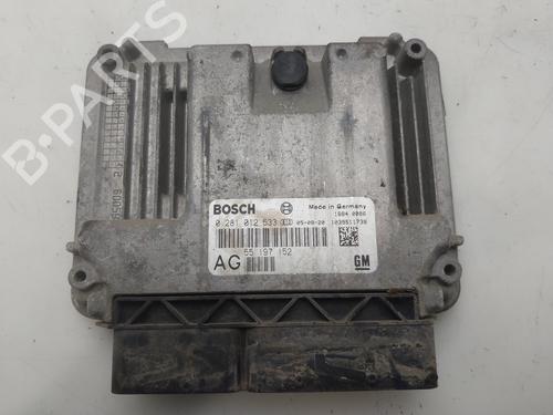 engine-control-unit-ecu-opel-vectra-c-gts-z02-2002-2003-2004-2005-2006-2007-2008-2009-36648918 main image