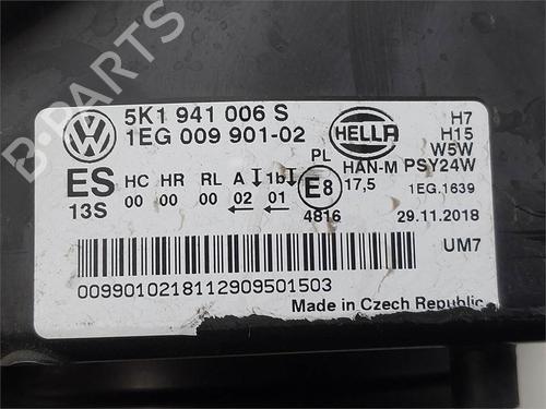 Right headlight VW GOLF VI (5K1) | BP38605375C29 - Image 4